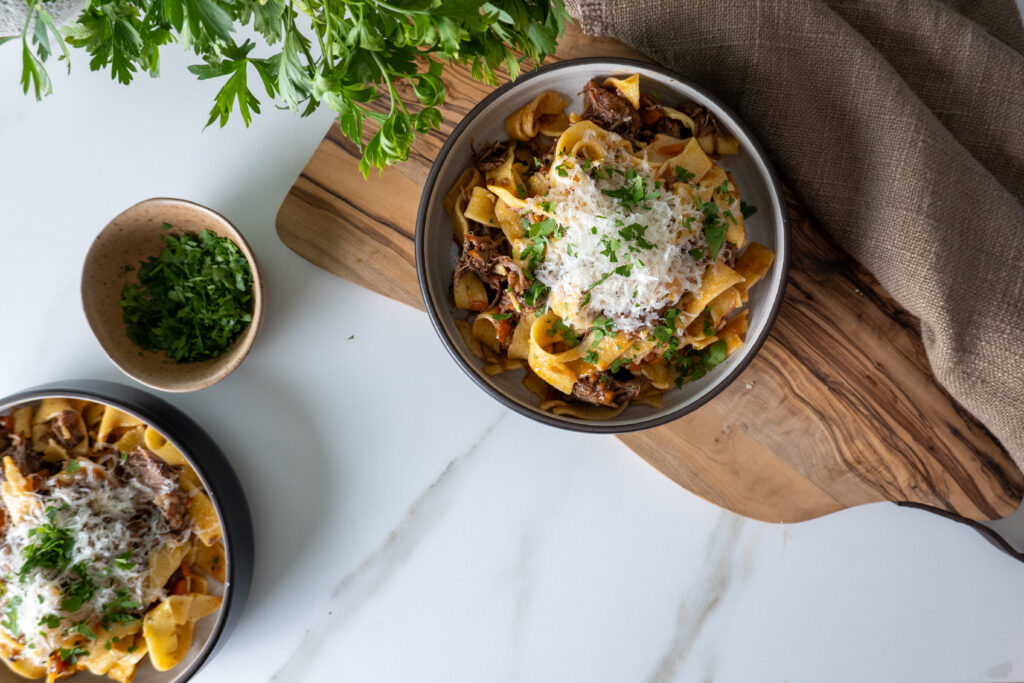 beef al ragu pasta
