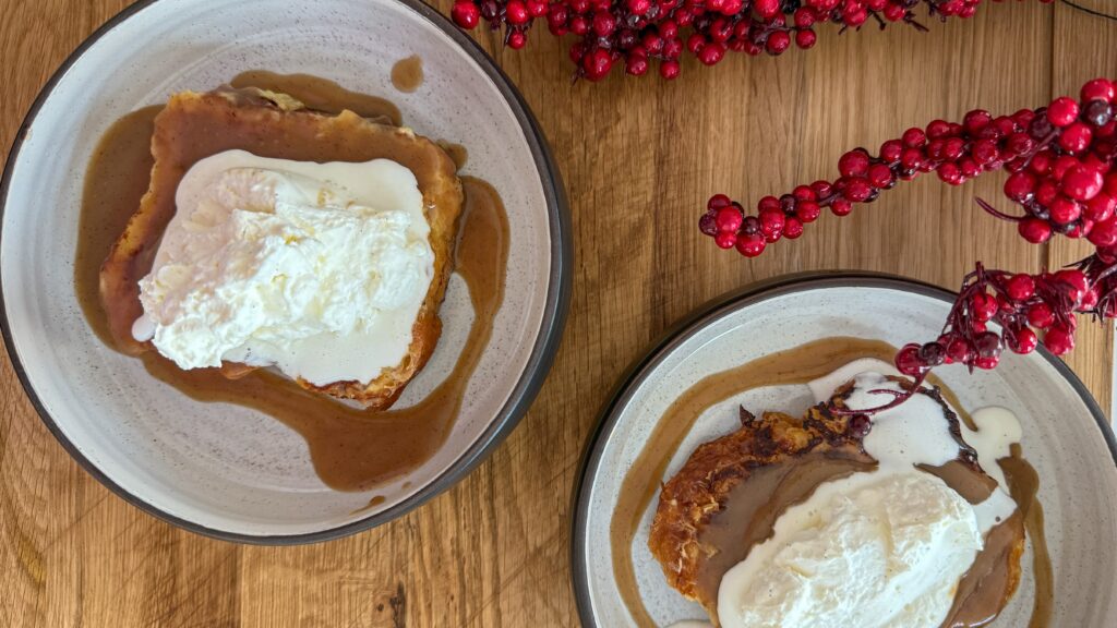 Pain Perdu Brioché à la Crème de Marron & Vanille